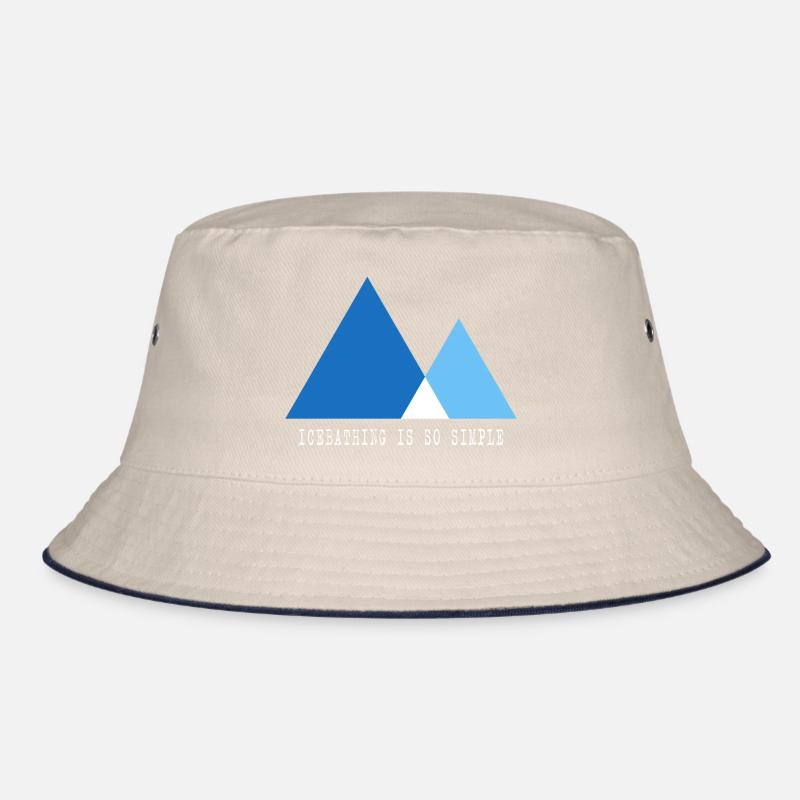Eisbader Winterbad Kältetherapie "simple ice-bath" Bucket Hat
