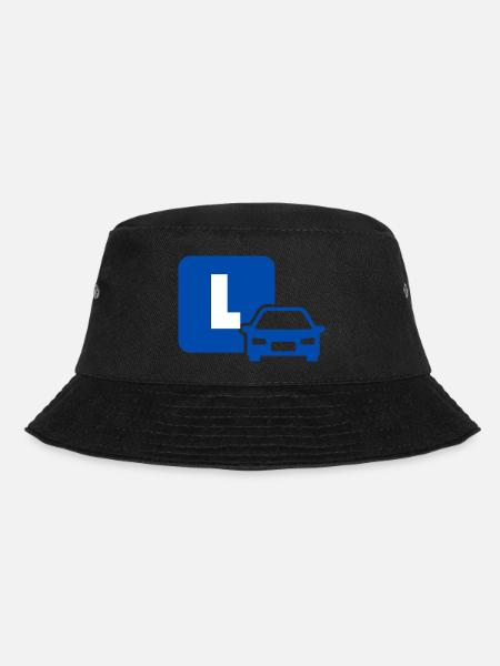 blaues L - Lili - Bucket Hat - Schwarz