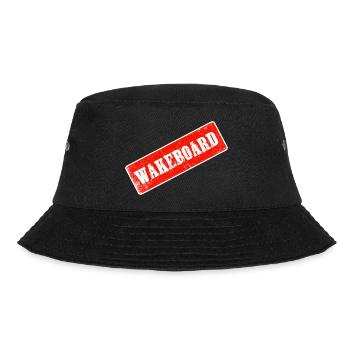 wakeboarden wakeboarder wakestyle cable-wake - Bucket Hat - Schwarz - Vorne - Lela (165cm)