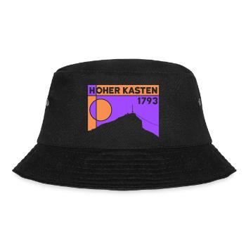 Hoher Kasten Berg Wandern Alpstein Appenzell - Bucket Hat - Schwarz - Vorne - Lela (165cm)