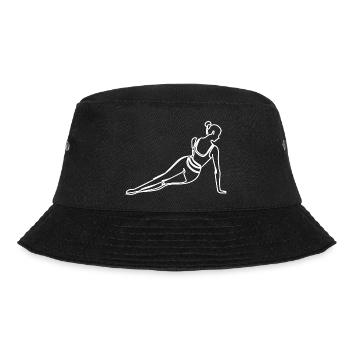 Fitness Girl - Bucket Hat - black - Front - Lela (165cm)