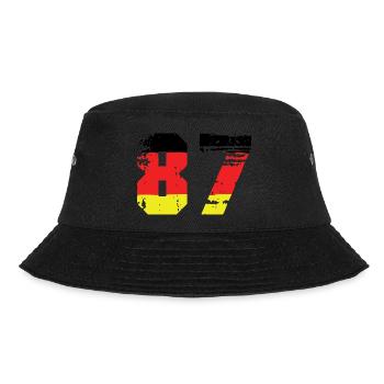 87 Number Germany Jersey - Bucket Hat - black - Front - Lela (165cm)