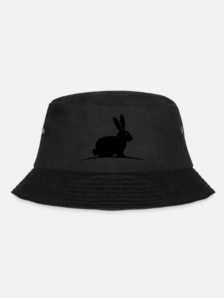 hase - Bucket Hat - Schwarz