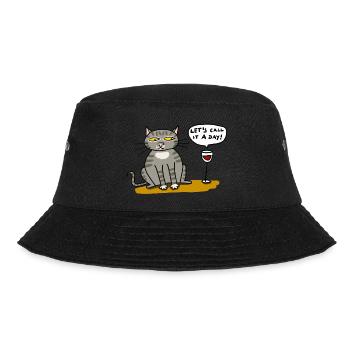 let s call it a day - Bucket Hat - black - Front - Lela (165cm)