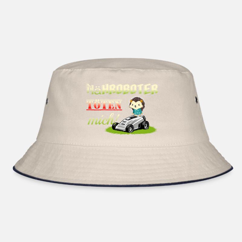 Robotic lawnmowers kill hedgehogs Bucket Hat