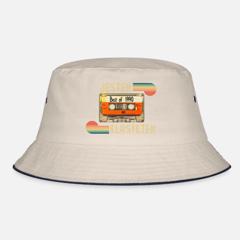 Ich bin ein klassischer 1990er Bucket Hat