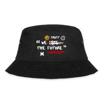 Crypto Summer: The Heat is On | Bitcoin The Future - Bucket Hat - black - Front - Lela (165cm)