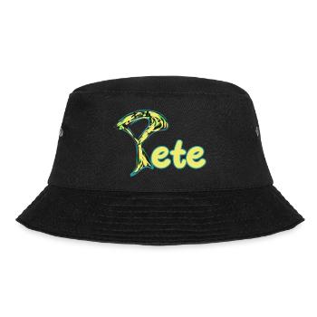 Pete - Bucket Hat - Schwarz - Vorne - Lela (165cm)