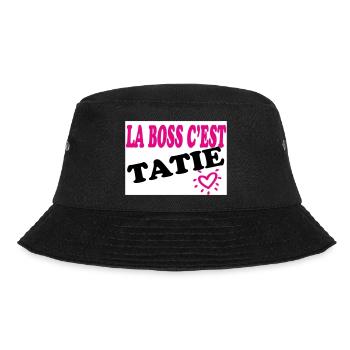 La patronne c"est TATIE - Bob - noir - Devant - Lela (165cm)
