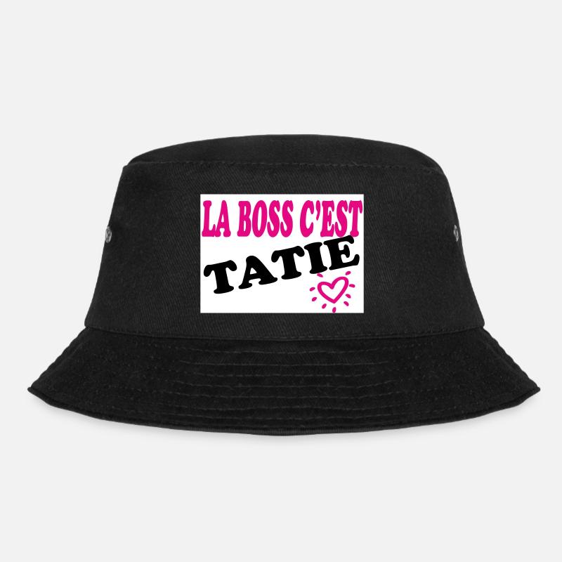 Il capo è TATIE - Cappello alla pescatora - nero
