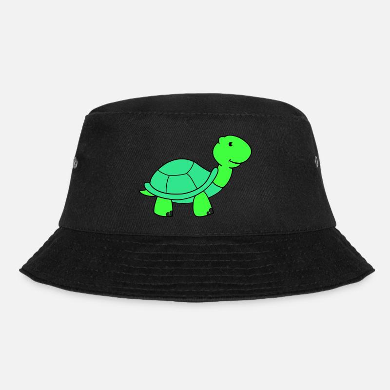 schildkröte - Bucket Hat - Schwarz