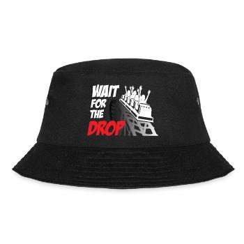 Wait For The Drop Roller Coaster - Bucket Hat - black - Front - Lela (165cm)