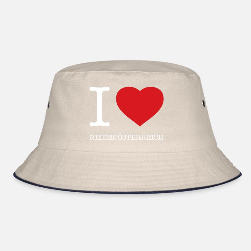 I love Lower Austria Bucket Hat