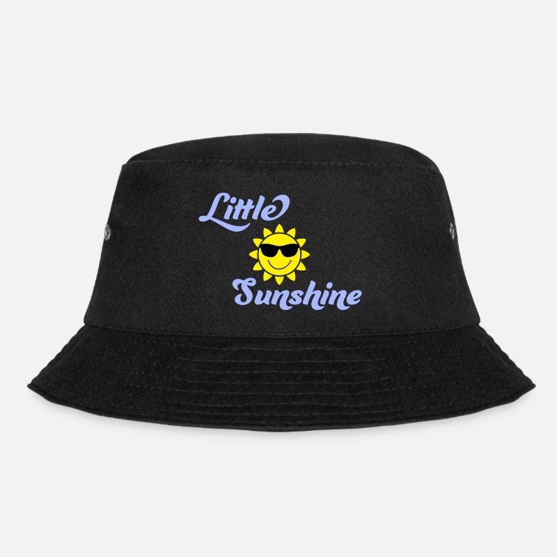 Little Sunshine - Bucket Hat - Schwarz