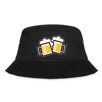 XZwei Originale Bayern (tricolor) - Bucket Hat - black - Front - Lela (165cm)