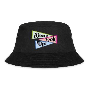 Don't look up - Bucket Hat - Schwarz - Vorne - Lela (165cm)