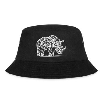 Rhinocéros tribal - Bob - noir - Devant - Lela (165cm)