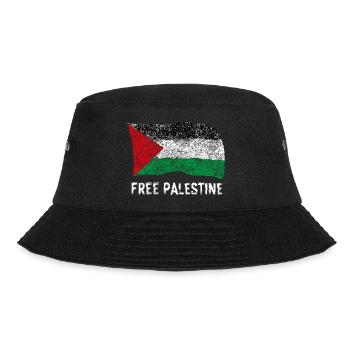 Free Palestine - Bucket Hat - black - Front - Lela (165cm)