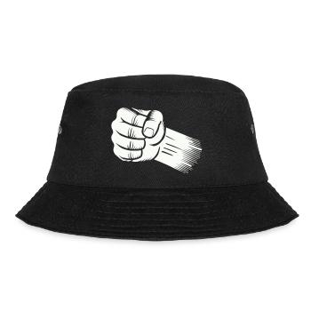 fist - Bucket Hat - black - Front - Lela (165cm)