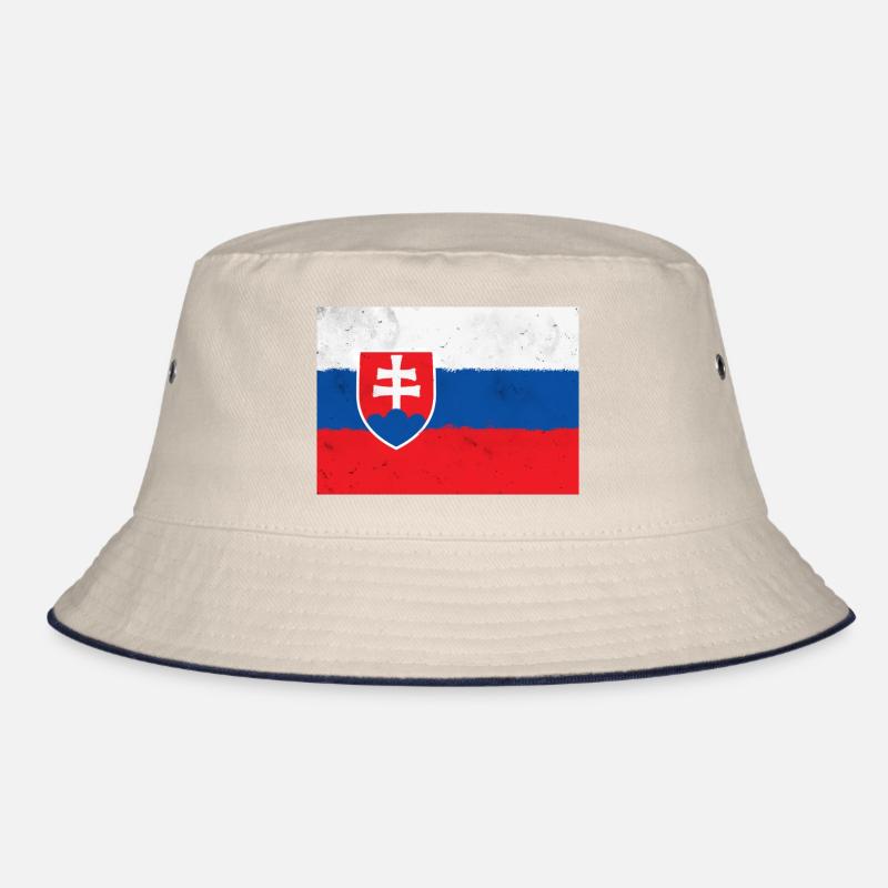 Flagge der Slowakei Bucket Hat