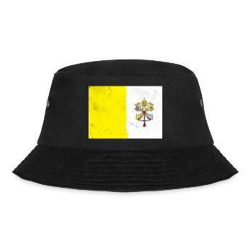 Flag of the Vatican - Bucket Hat - black - Front - Lela (165cm)