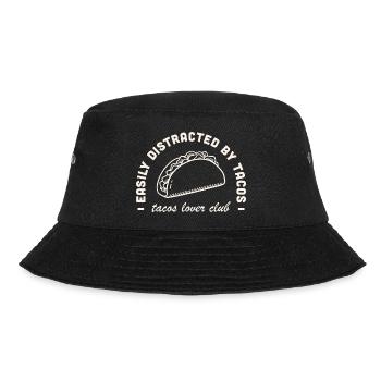 Amateur de tacos drôle cuisine mexicaine blagues humour latino - Bob - noir - Devant - Lela (165cm)