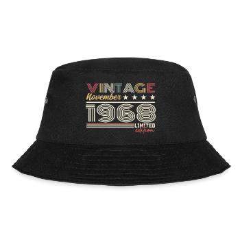 November 1968 - Bucket Hat - Schwarz - Vorne - Lela (165cm)