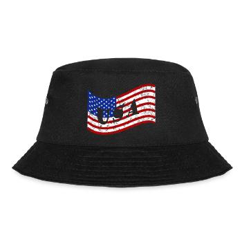 Drapeau des États-Unis - Bob - noir - Devant - Lela (165cm)