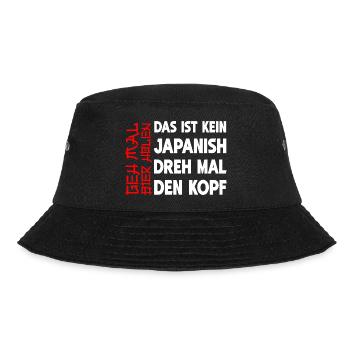 Geh Mal Bier Holen Lustiges Bier Trinkfreude - Bucket Hat - Schwarz - Vorne - Lela (165cm)