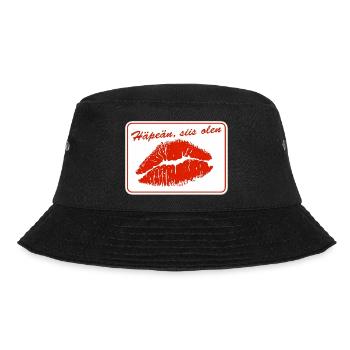Ich schäme mich, also bin ich es - Bucket Hat - Schwarz - Vorne - Lela (165cm)