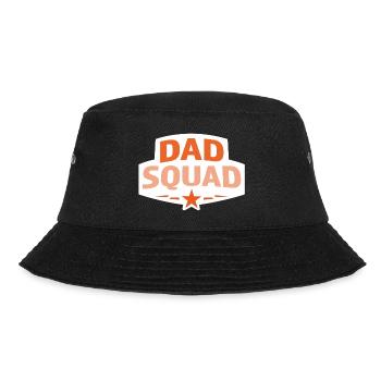 Papa-Squad - Bucket Hat - Schwarz - Vorne - Lela (165cm)