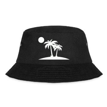 Silhouette de Palm Island sur la plage - Bob - noir - Devant - Lela (165cm)