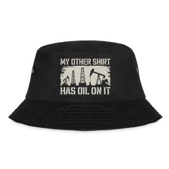 Humour Ölarbeiter Spruch Mon autre chemise est huilée - Bob - noir - Devant - Lela (165cm)