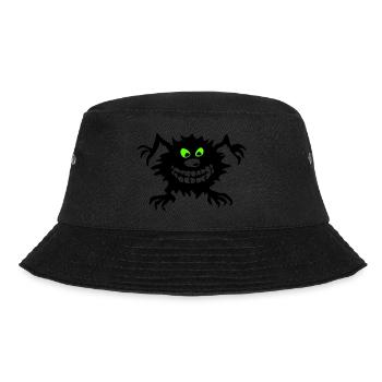 Monster - Eater - Bucket Hat - Schwarz - Vorne - Lela (165cm)