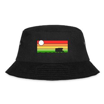Wohnmobil Wohnmobilbesitzer Camping Camper Idee - Bucket Hat - Schwarz - Vorne - Lela (165cm)