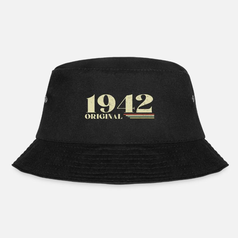 Original 1942 Vintage 1942 anniversaire 1942 rétro - Bob - noir