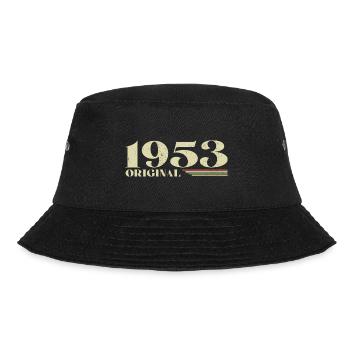 Original 1953 Vintage 1953 Birthday 1953 Retro - Bucket Hat - black - Front - Lela (165cm)