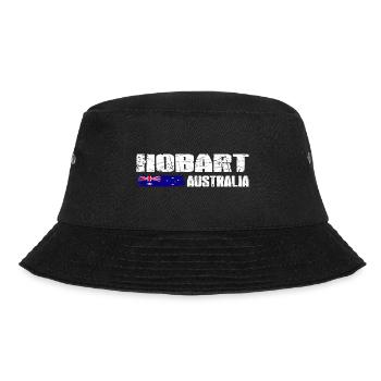 HOBART - Tasmania - AUSTRALIA - Bucket Hat - Schwarz - Vorne - Lela (165cm)