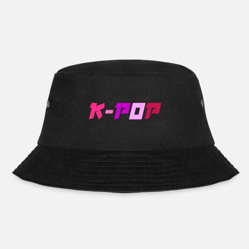 K-Pop Korean Pop Musik - Bucket Hat - Schwarz