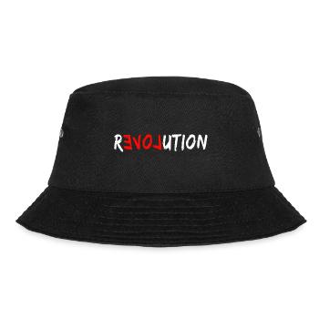 Love Revolution - Bucket Hat - Schwarz - Vorne - Lela (165cm)