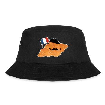 Croissant - Drôle de cuisine française - Bob - noir - Devant - Lela (165cm)