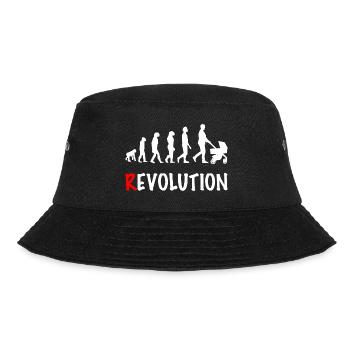 revolution daddy stroller birth - Bucket Hat - black - Front - Lela (165cm)