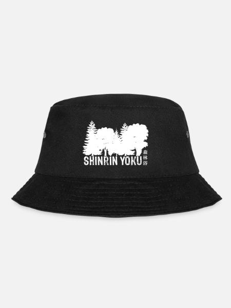 Shinrin yoku - Baignade en forêt - Méditation en forêt - Bob - noir