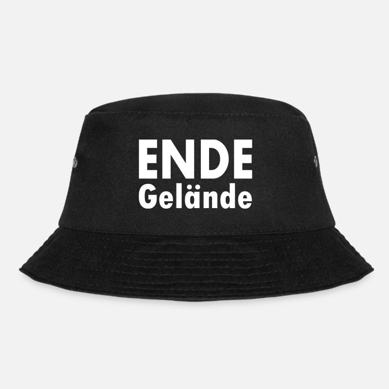 Ende gelände - Bucket Hat - Schwarz