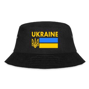 Ukraine - Bucket Hat - black - Front - Lela (165cm)