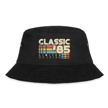 Classique 1985 Vintage Anniversaire Rétro - Bob - noir - Devant - Lela (165cm)
