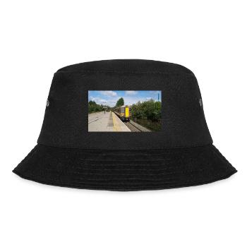 Railway Train Approach 001 - Bucket Hat - black - Front - Lela (165cm)