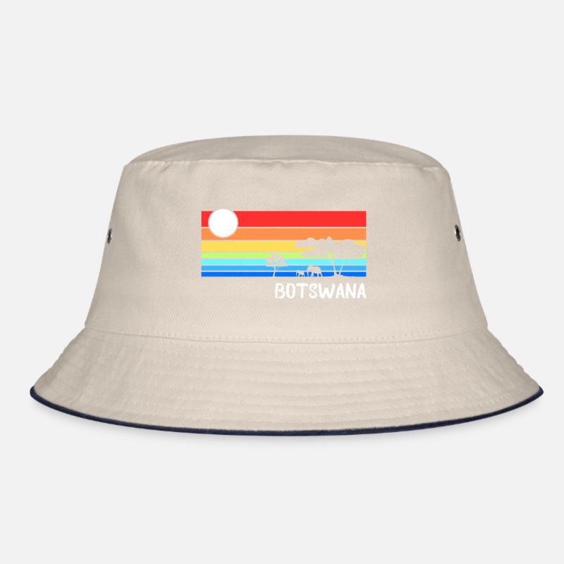 Botswana Afrika Botsuana Savanne Safari Urlaub Bucket Hat