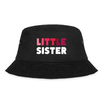 LITTLE SISTER - Bucket Hat - Schwarz - Vorne - Lela (165cm)