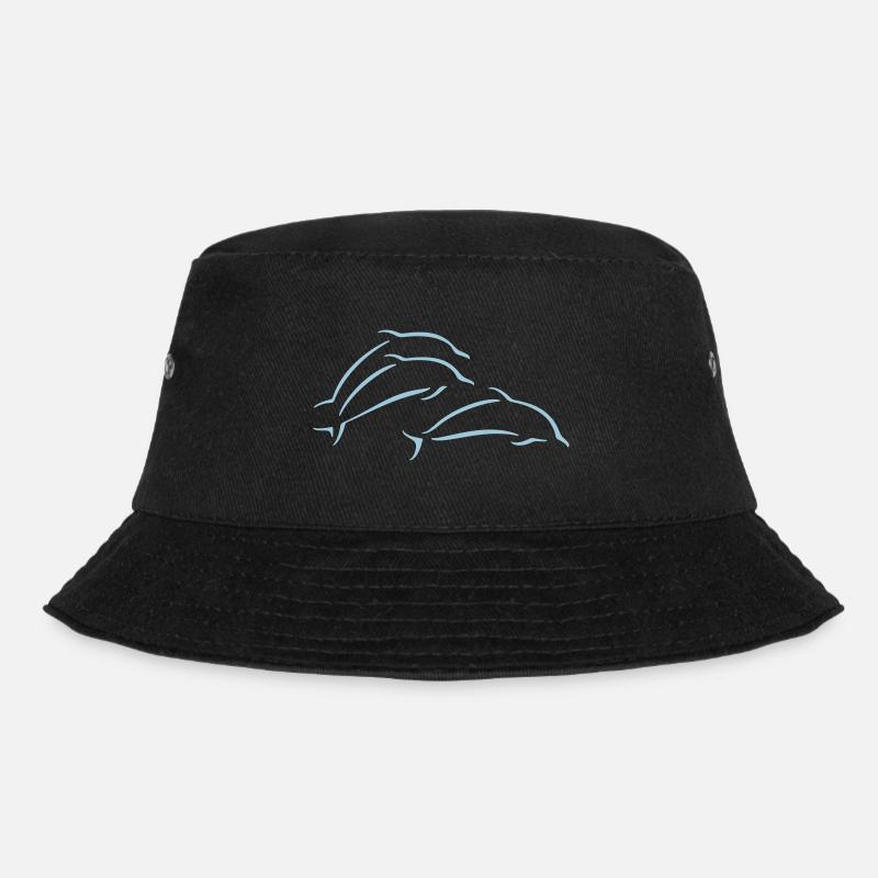 Delphine - Bucket Hat - Schwarz
